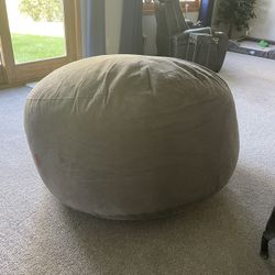 Cordaroy Chenille Queen Bean Bag Chair