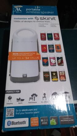 AR Portable Bluetooth Speaker