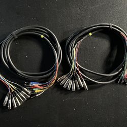 Hosa 8-Ch TRS to XLR Snakes