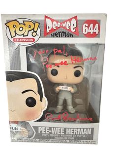 Funko Pop Pee-Wee Herman #644 Signed