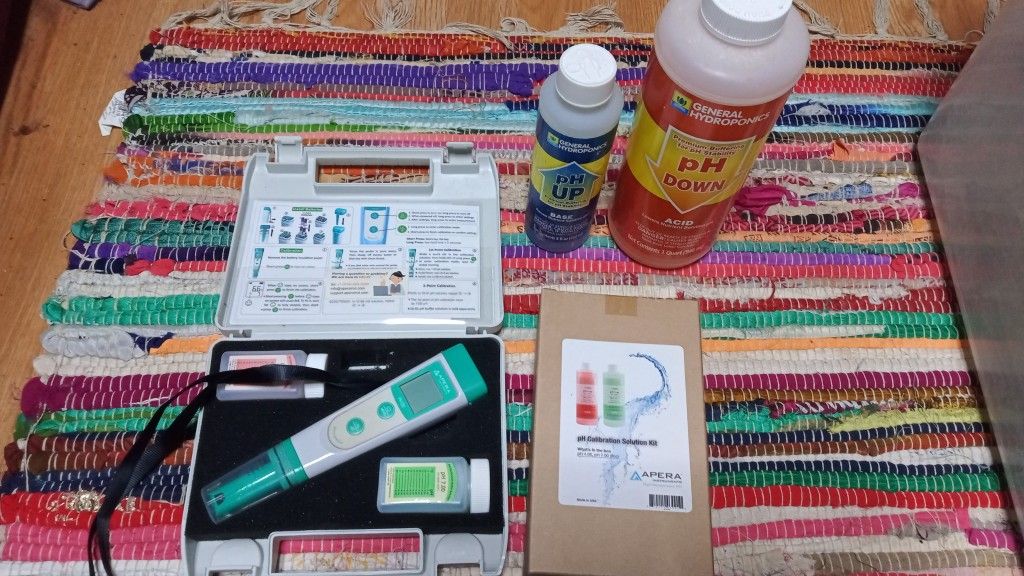 Apera Ph Meter With Solution And Ph Up And Ph Down