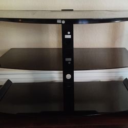 TV Stand with Glass top