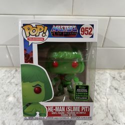 Funko Pop! Vinyl: Masters of the Universe - He-Man (Slime Pit) - ECCC 2020