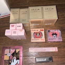 All brand new ! Jeffrey star lipsticks , Crème pallets , Stila foundation