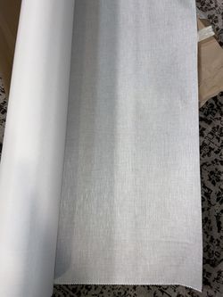 York White Silver Wallpaper