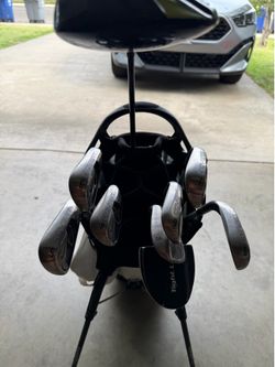 Nike VR_S Covert Iron Set + Maxfli Honors Stand Bag + Driver, Wedge & Putter