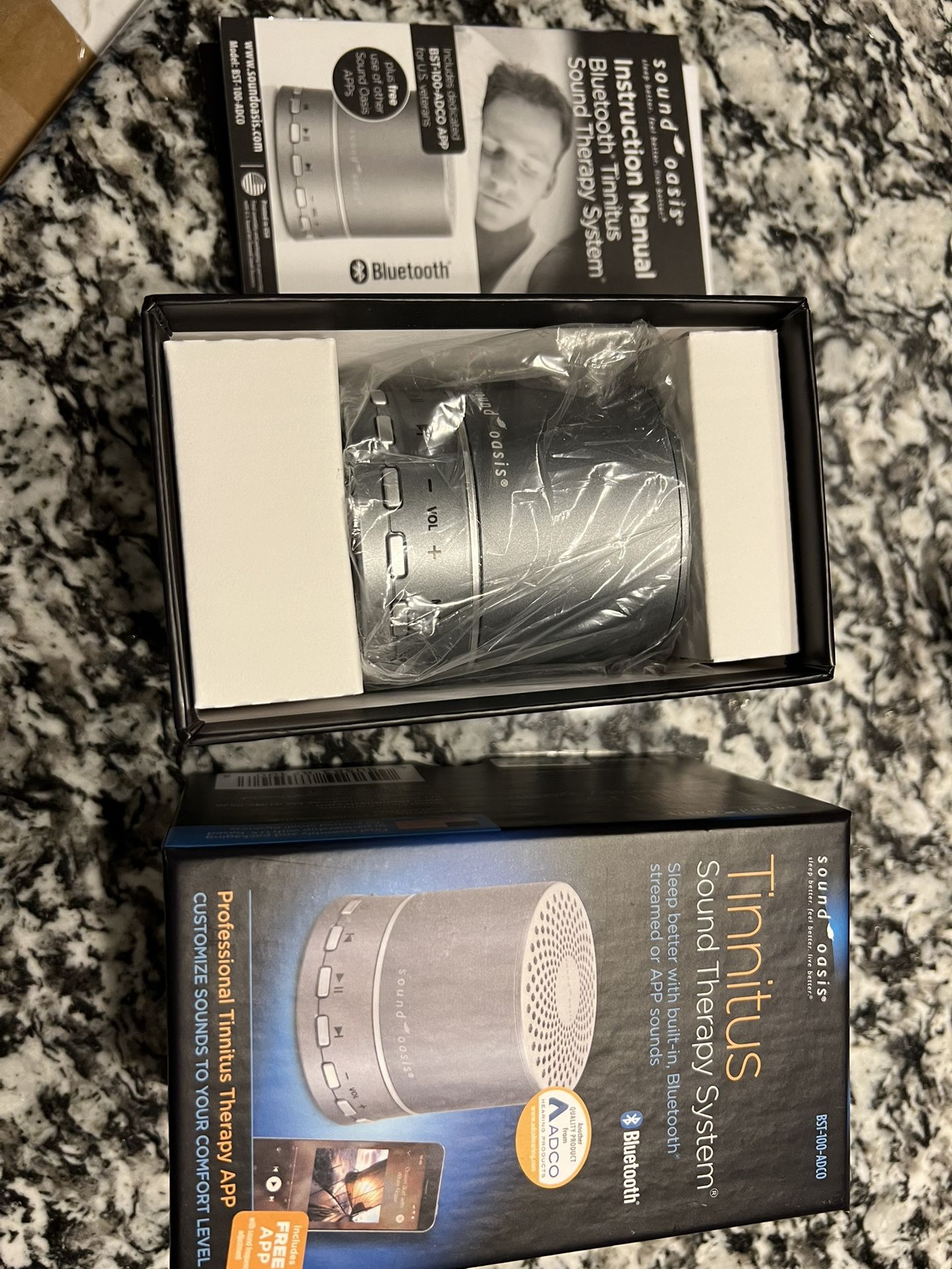 Sound Oasis tinnitus sound therapy system