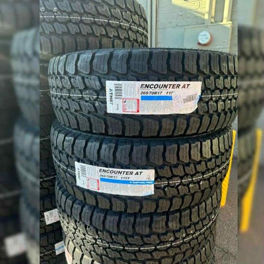 265 70 17 All Terrain Tires