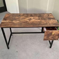 47” Inch  Modern Computer Wooden Desk 