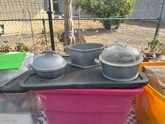 Antique guardian pots