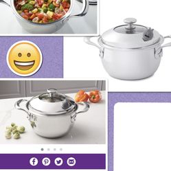Princess House Vida Sana 4Qt. Casserole