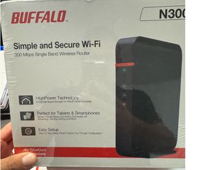Buffalo wire router