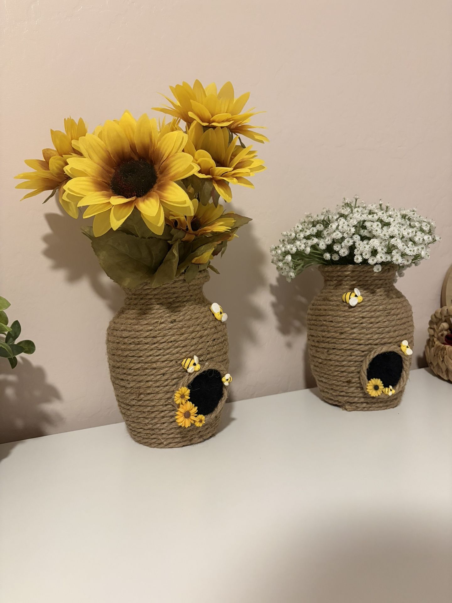 Custom Hand Made Bee Hive Decor