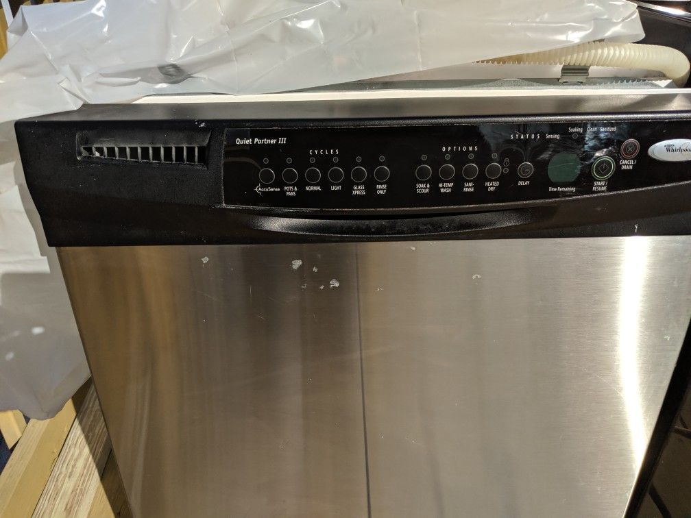 Whirlpool dishwasher