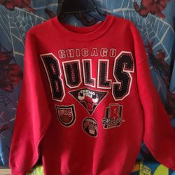 90 NBA Chicago Bulls Hanes Sweatshirt 
