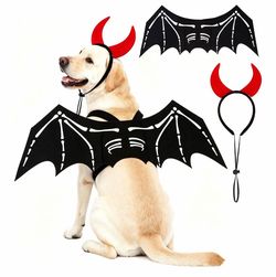 2PCS Halloween Dog Costume-New!