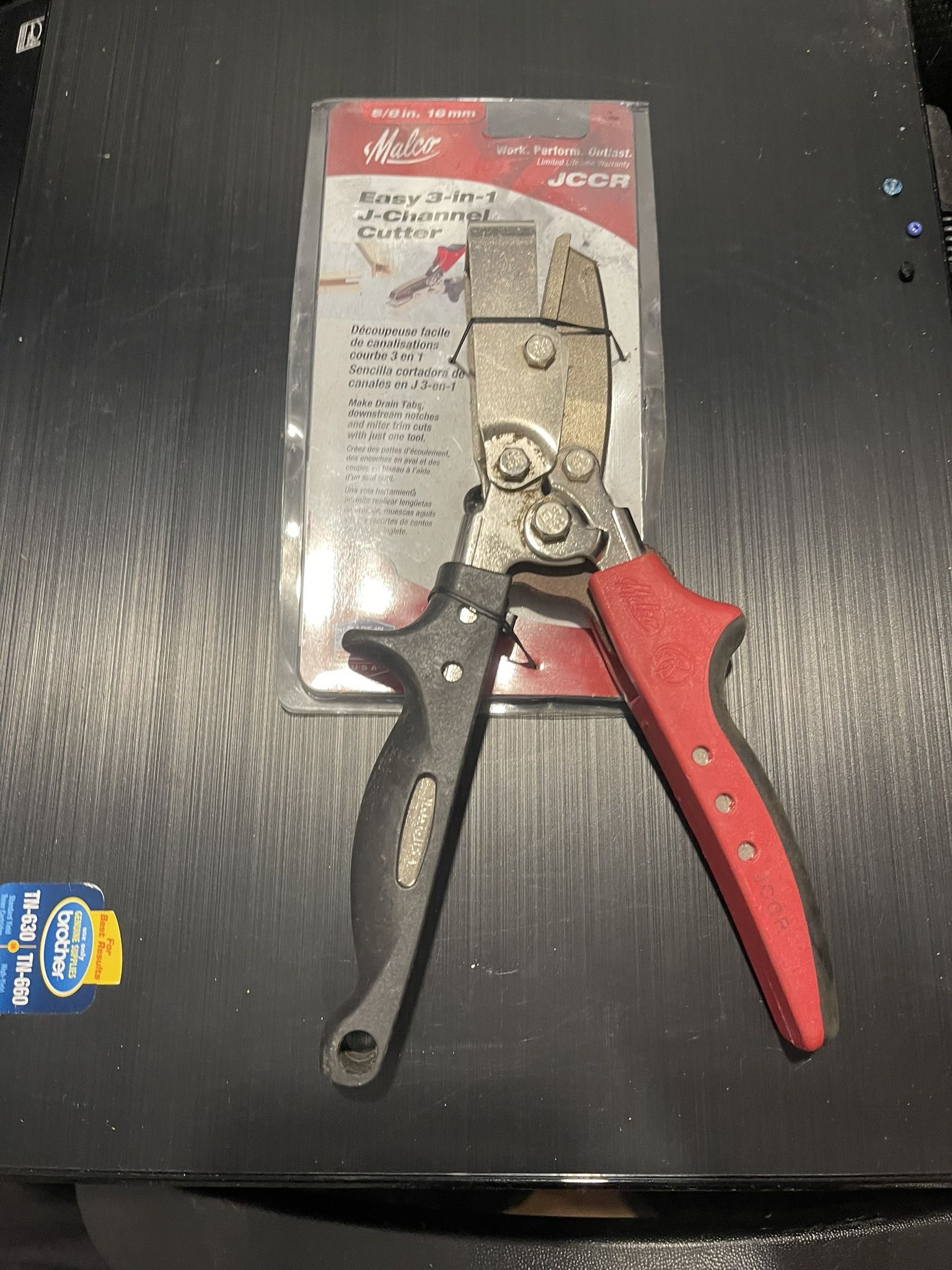 Malco Easy 3-in-1 JCCR J-Channel Cutter 5/8 in. 16mm Made in USA