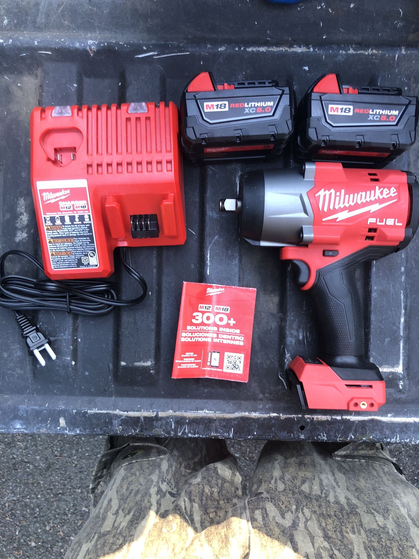 Milwaukee 1/2in Impact Gun Set