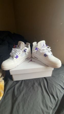 Jordan 4 metallic purple