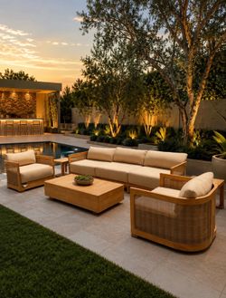 Restoration Hardware Trieste Outdoor Set