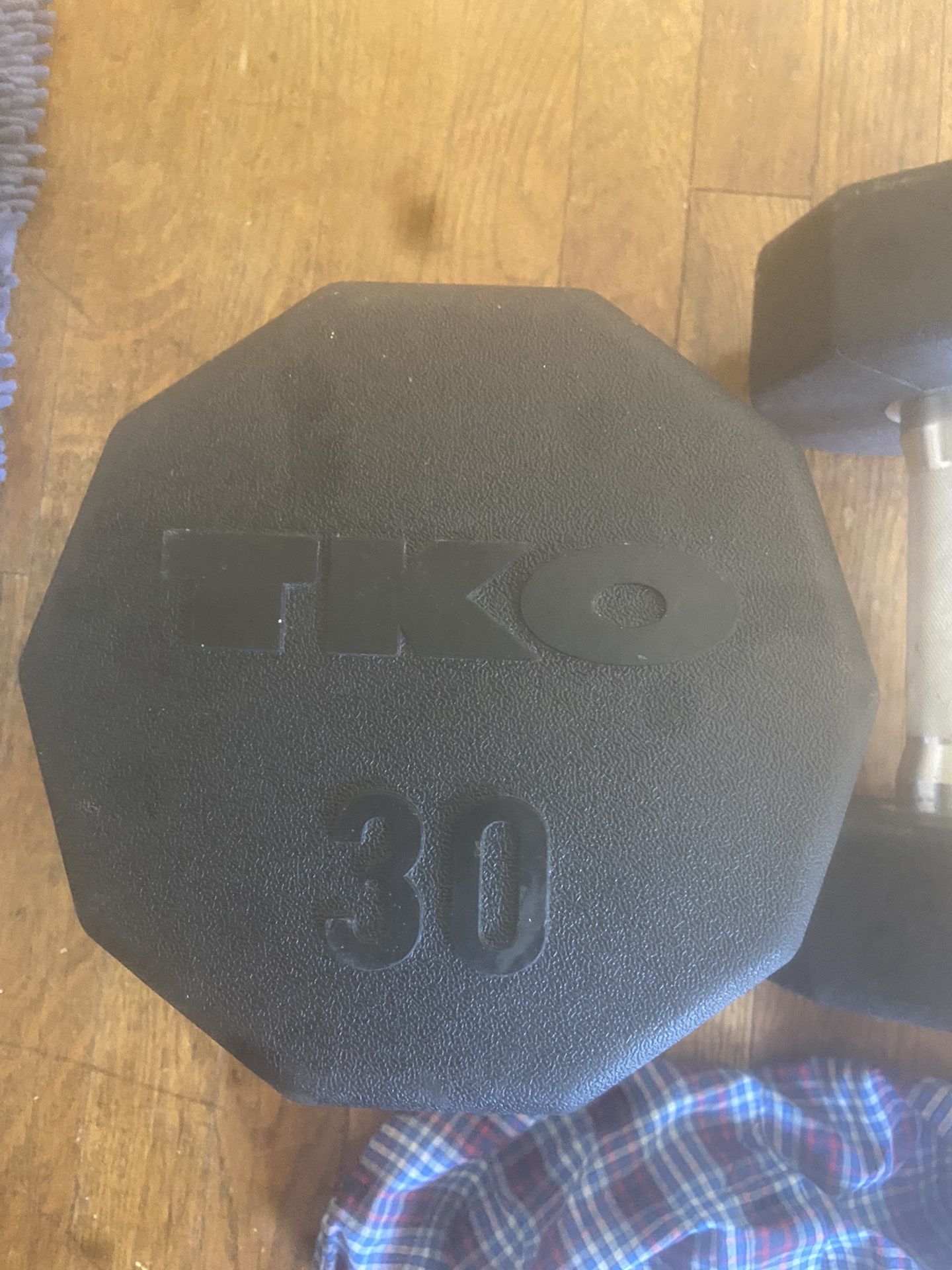 Two 30lb Dumbells(Great condition)