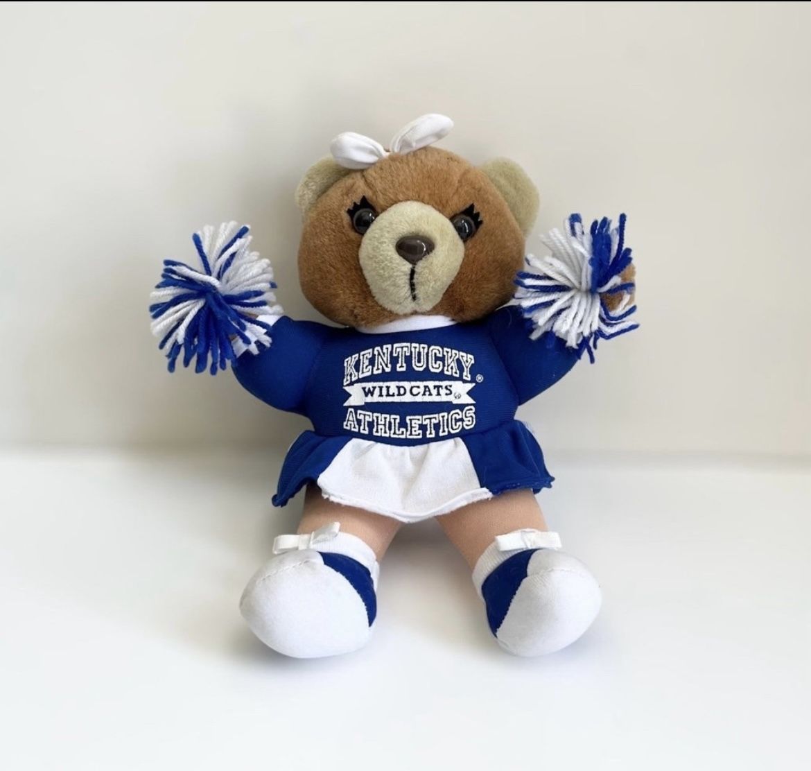 Play By Play Kentucky Blue Wildcats Athletics Cheerleader Teddy Bear Plush Toy