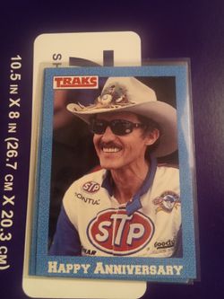 Richard Petty #43 Traks 1991 Card #43