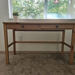 Ikea HEMNES desk (brown)