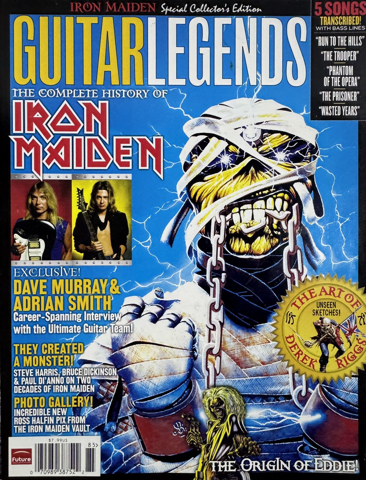 GUITAR LEGENDS MAGAZINE: Iron Maiden Special Collectors Edition