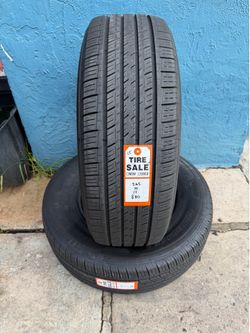 (2) used LT 265 70 17 LandSpider Tires.