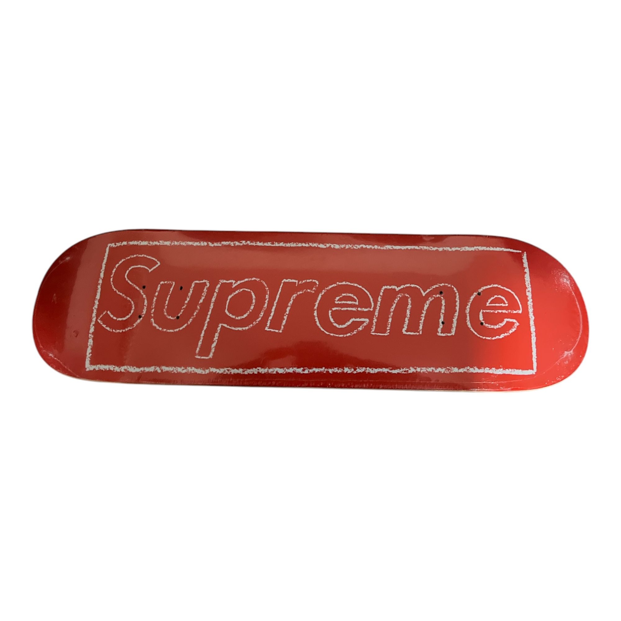 Supreme Kaws Kaws Chalk Logo Skateboard Supreme KAWS Chalk Logo