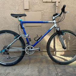 KHS Tru Temper Full Suspension Mountain Bike Shimano Deore Lx Lightweight New Tires Ready To Ride 