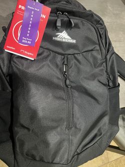 Heavy Duty, High Sierra Backpack. Many Pockets