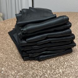 82 Black Satin Sashes 