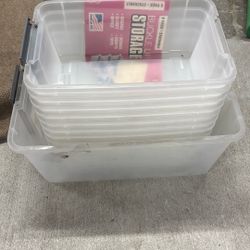 Stack Of Bins 5$ For All Of Them 