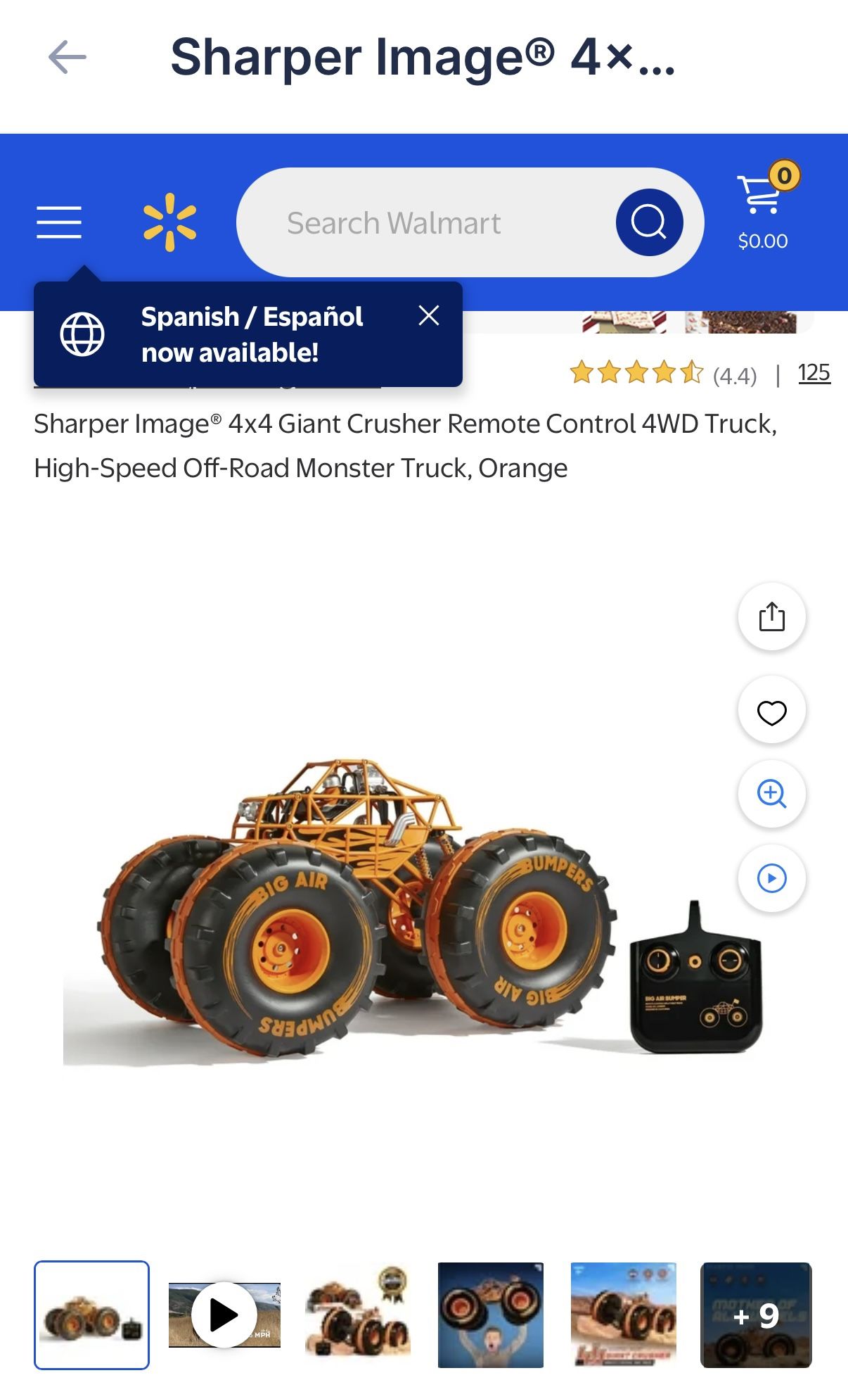 Big Remote Control Car