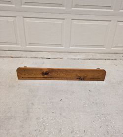 Shelf Handmade Wooden Shelf Grooves for Placing Items