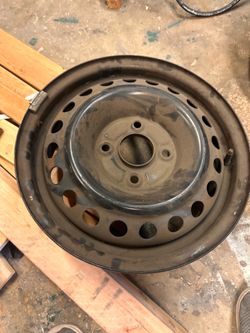 Steelies rims.