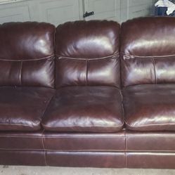 Faux Leather couch