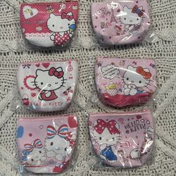 Lot Of 6 Brand New Hello Kitty Coin Purses 