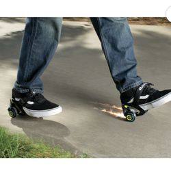 Razor Jetts Heel Wheels - Black/Green, Child Ages 6+, Unisex new