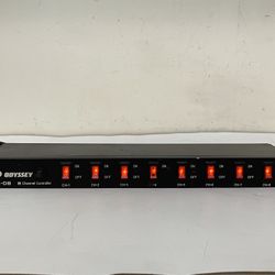 Odyssey LC-08 ~ 8 Channel Power Controller with Off/On Switch ~ Rack Mountable