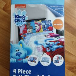 Blues Clues And You 4 piece full sheet set