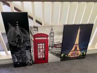 London Paris & New York portraits