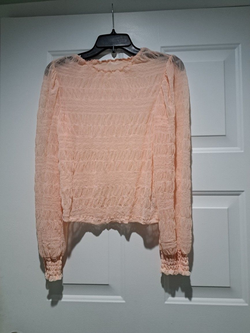 Forever 21 Light Pink Blouse