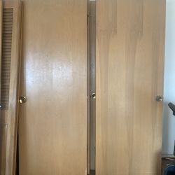 Rooms door & closet’s sliding door