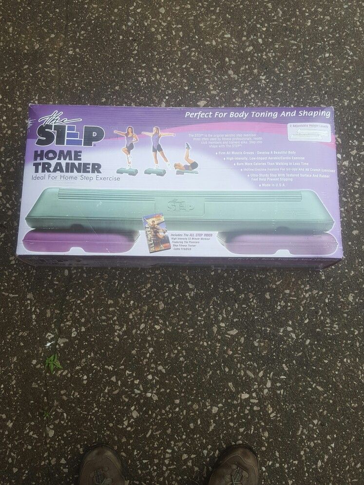 Step Home Trainer New In Box