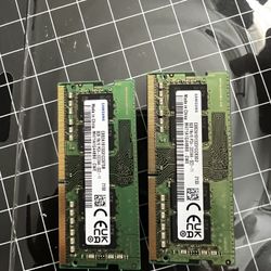 2*8GB Samsung DDR4 3200MHZ RAM