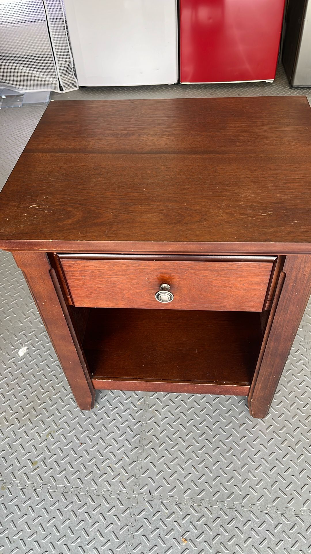 Wood End Table