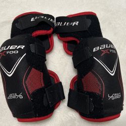 Bauer Vapor X700 youth hockey elbow pads.